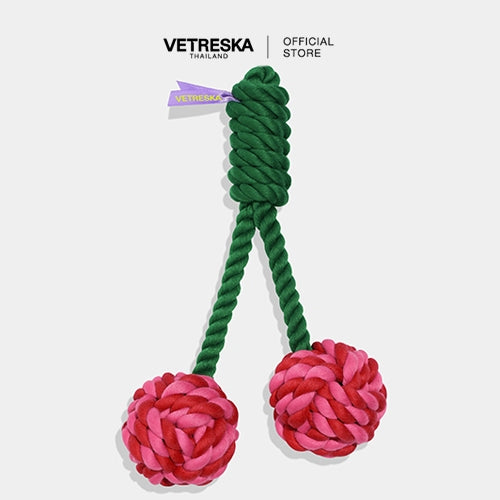 Vetreska - Cherry Knot Rope Toy - OCC LIFE