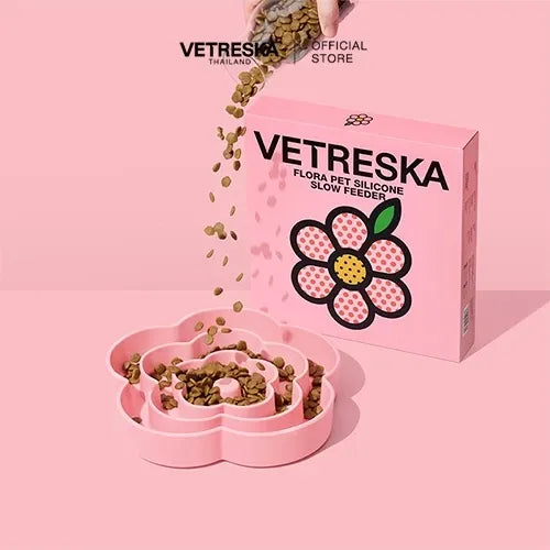 Vetreska - Flora Pet Silicon Slow Feeder - OCC LIFE