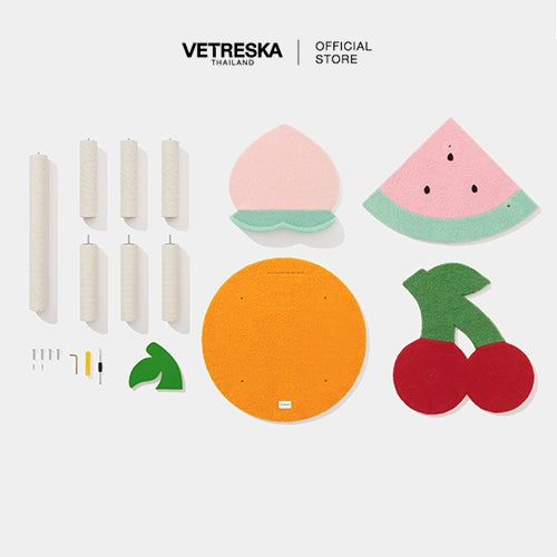 Vetreska - Fruit Frenzy Cat Climber - OCC LIFE