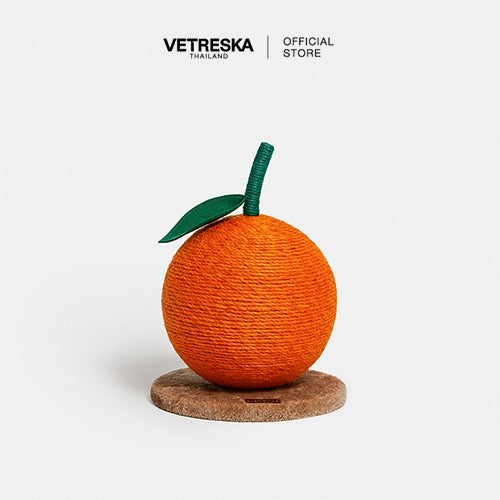 Vetreska - Tangerine Cat Scratching Ball - OCC LIFE