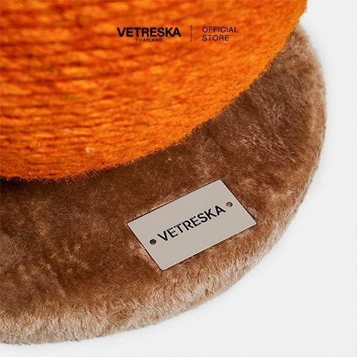 Vetreska - Tangerine Cat Scratching Ball - OCC LIFE