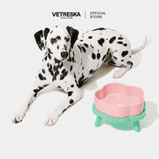 Vetreska - Flora Ceramic Pet Bowl - OCC LIFE