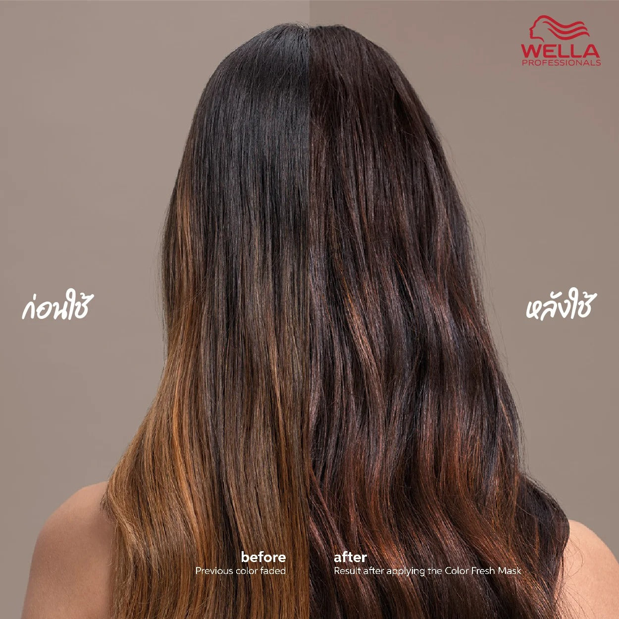 WELLA - Chocolate Touch Color Fresh Mask - OCC LIFE